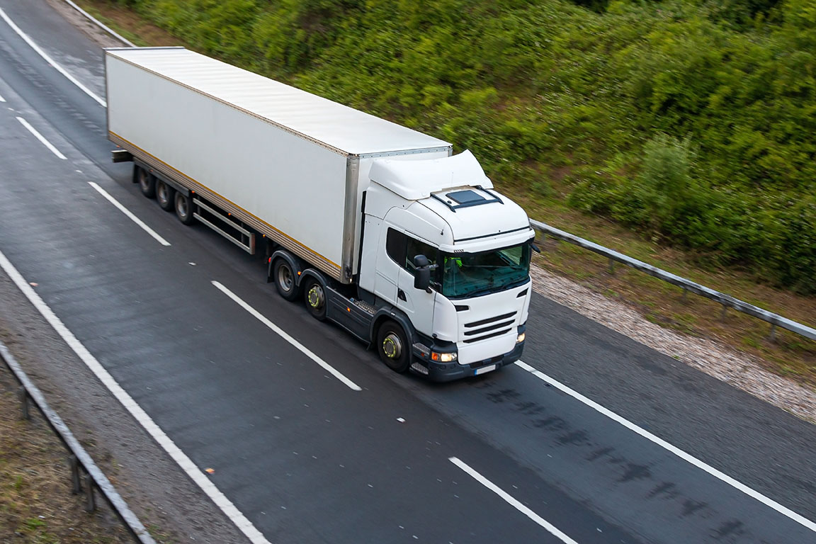 refrigerated lorry